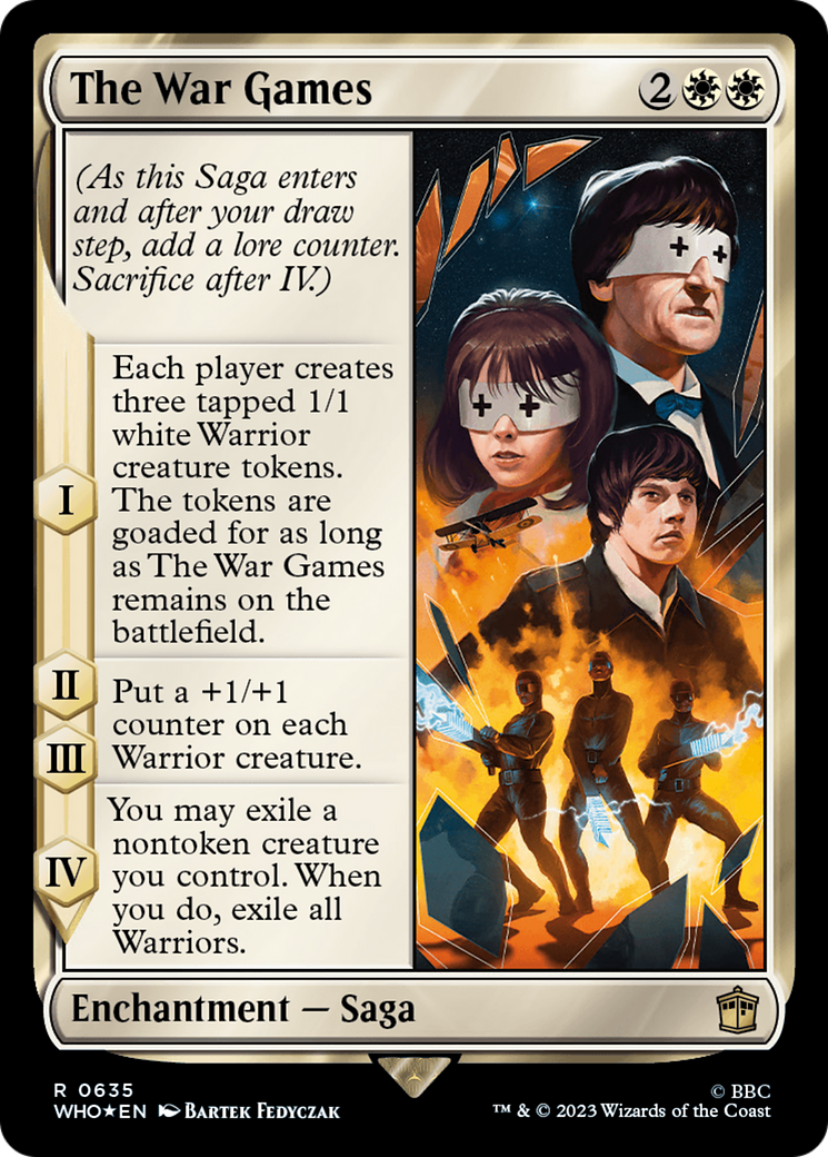 The War Games (635) Surge Foil - Doctor Who