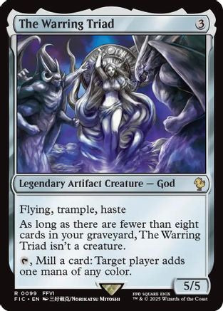 The Warring Triad (099) Surge Foil - Commander: FINAL FANTASY