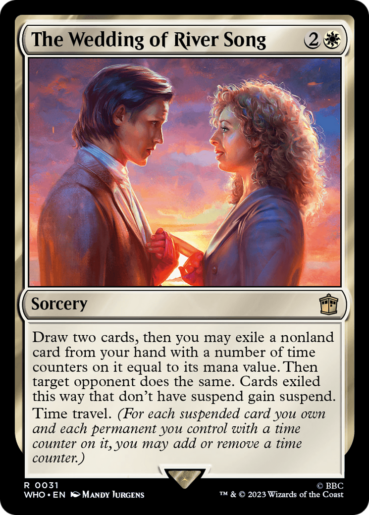 The Wedding of River Song (031) Foil - Doctor Who