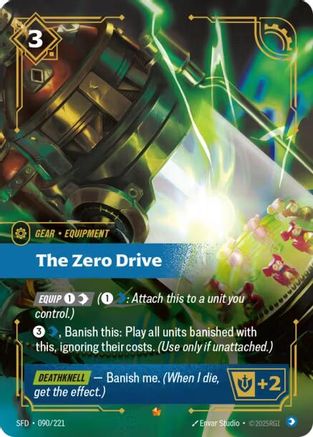 The Zero Drive (090) Foil - Spiritforged