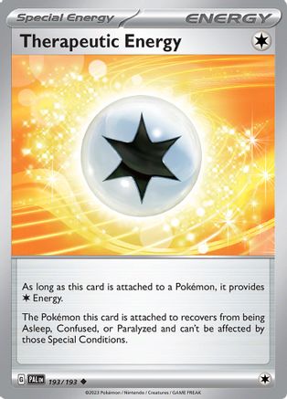 Therapeutic Energy (193) - Paldea Evolved