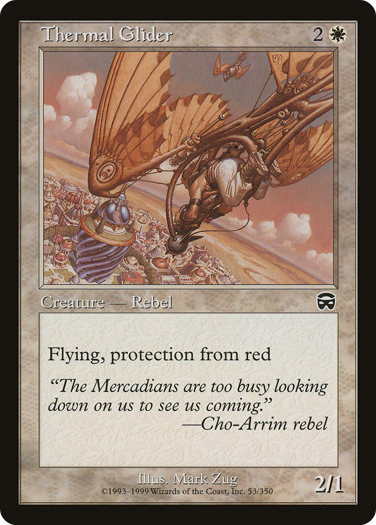 Thermal Glider (053) - Mercadian Masques