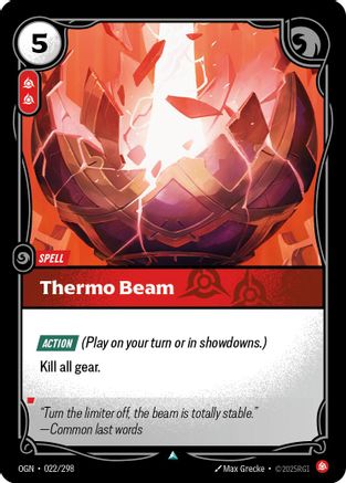 Thermo Beam (022) Foil - Origins