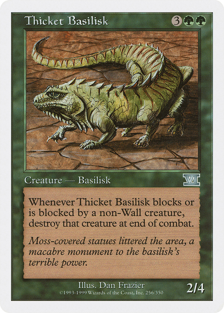 Thicket Basilisk (256) - Classic Sixth Edition