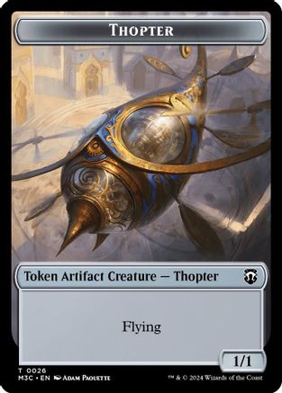 Thopter // Copy (26/1) - Commander: Modern Horizons 3 Tokens