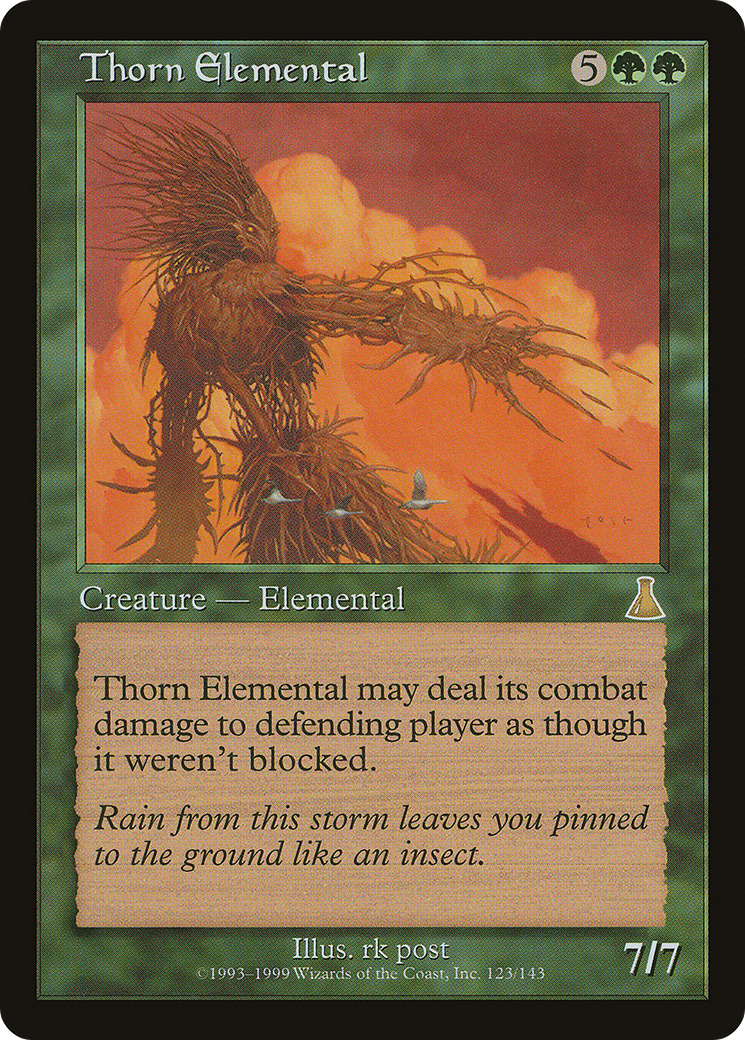Thorn Elemental (123) - Urza's Destiny