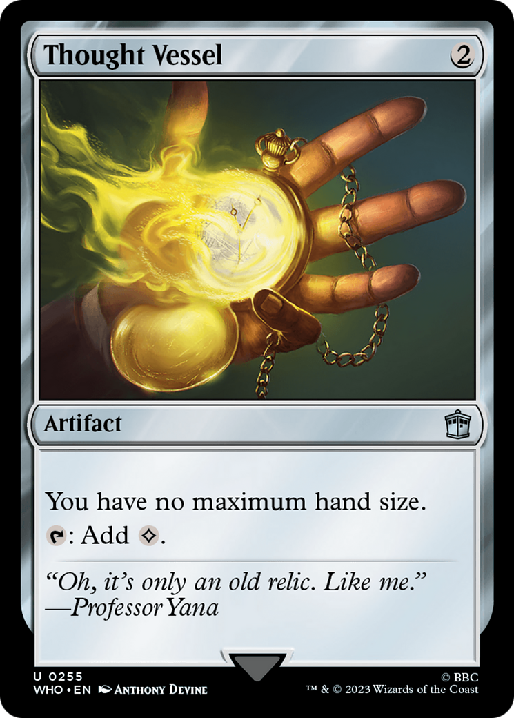 Thought Vessel (255) Foil - Doctor Who