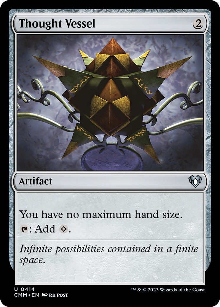 Thought Vessel (414) Foil - Commander Masters