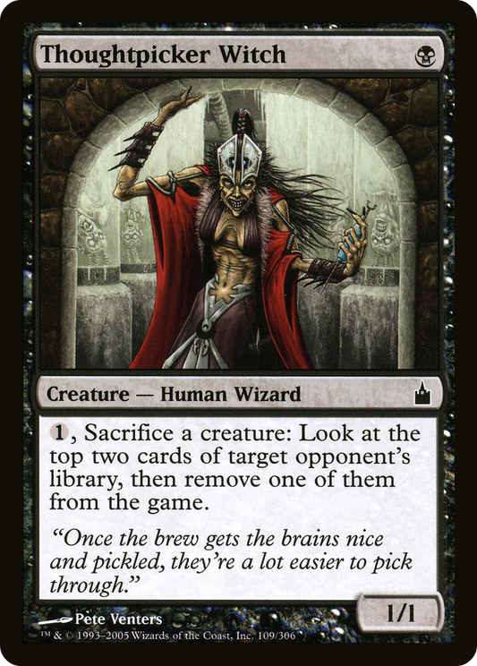 Thoughtpicker Witch (109) - Ravnica: City of Guilds