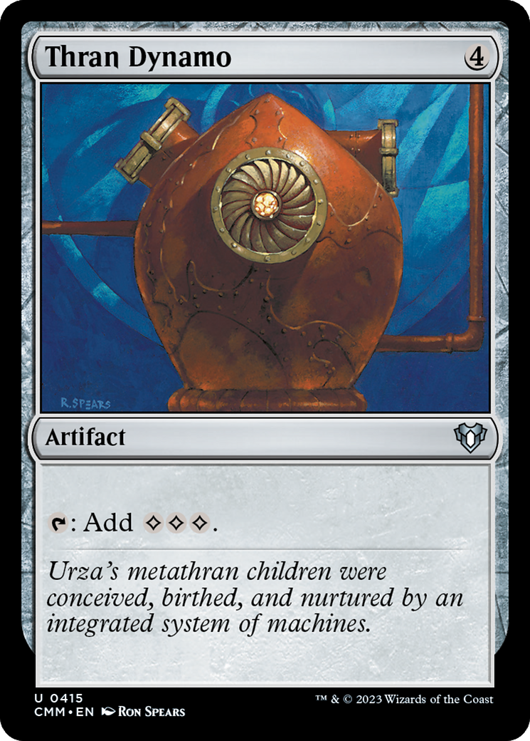 Thran Dynamo (415) Foil - Commander Masters
