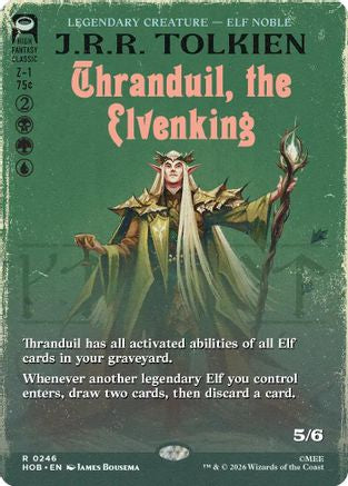 Thranduil, the Elvenking (Book Cover) (246) Foil - The Hobbit