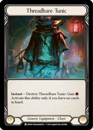Threadbare Tunic (RIP005) - Blitz Deck: Outsiders - Riptide