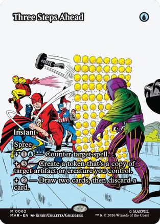 Three Steps Ahead (062) Foil - Marvel Universe