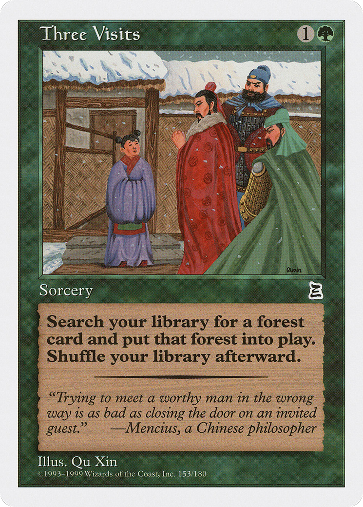 Three Visits (153) - Portal Three Kingdoms