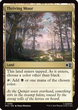 Thriving Moor (582) Foil - Commander: Marvel Super Heroes