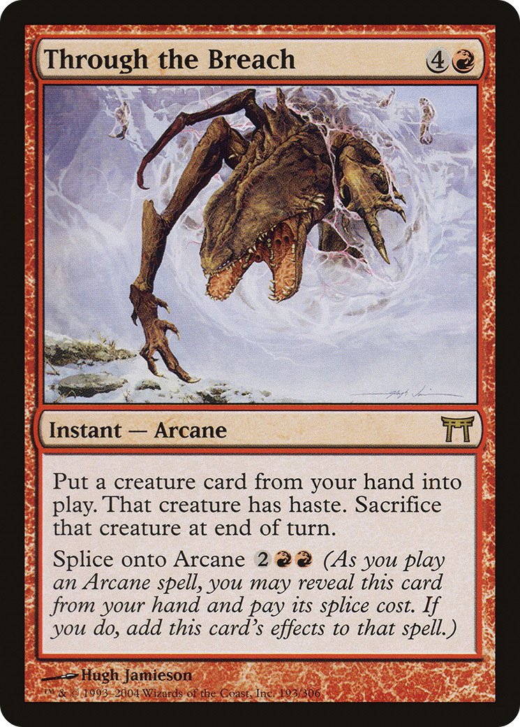 Through the Breach (193) Foil - Champions of Kamigawa
