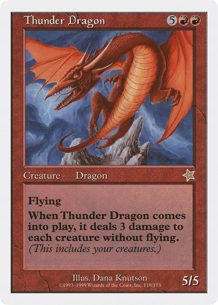 Thunder Dragon (119) - Starter 1999