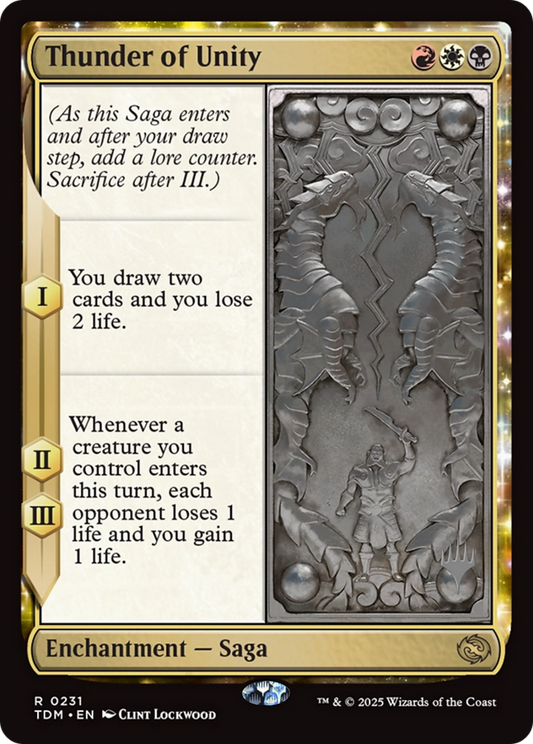 Thunder of Unity (Promo Pack) (231) Foil - Tarkir: Dragonstorm
