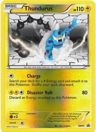 Thundurus (BW41) Reverse Holofoil - Black Star Promos