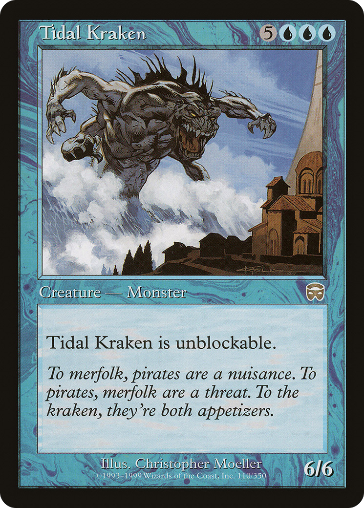 Tidal Kraken (110) - Mercadian Masques