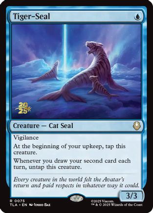 Tiger-Seal (Prerelease) (075) Foil - Avatar: The Last Airbender