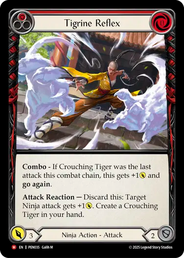 Tigrine Reflex (PEN035) - Compendium of Rathe