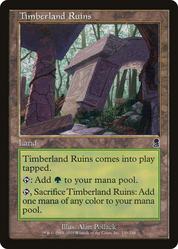 Timberland Ruins (330) Foil - Odyssey