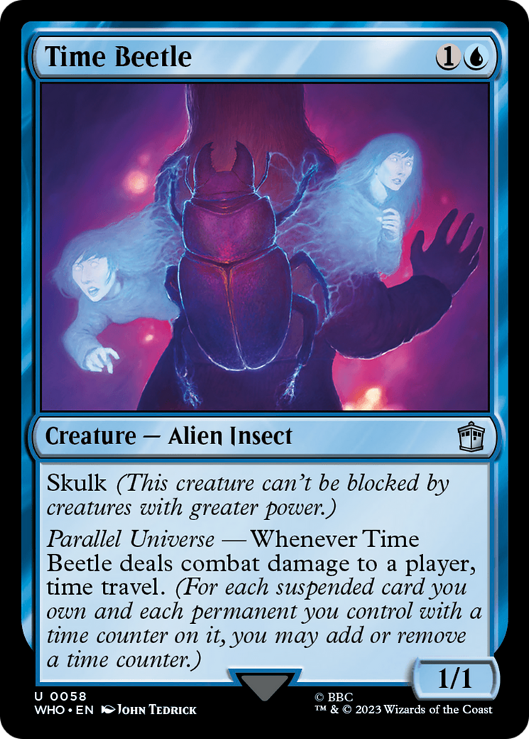 Time Beetle (058) Foil - Doctor Who