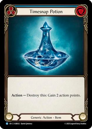 Timesnap Potion (Blue) (SGB032) - Silver Age