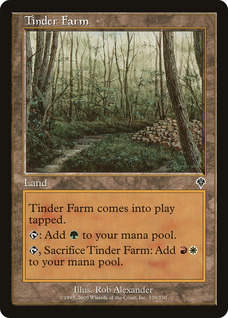 Tinder Farm (329) Foil - Invasion