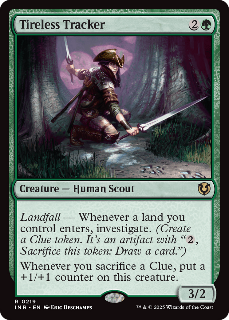 Tireless Tracker (219) Foil - Innistrad Remastered