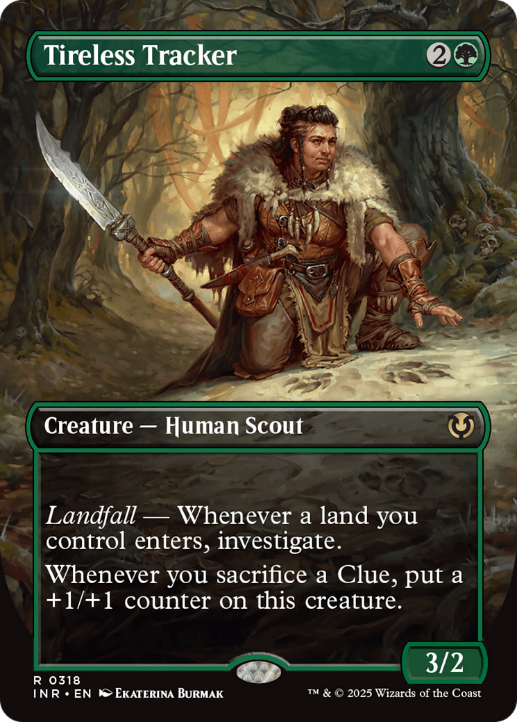 Tireless Tracker (Borderless) (318) Foil - Innistrad Remastered