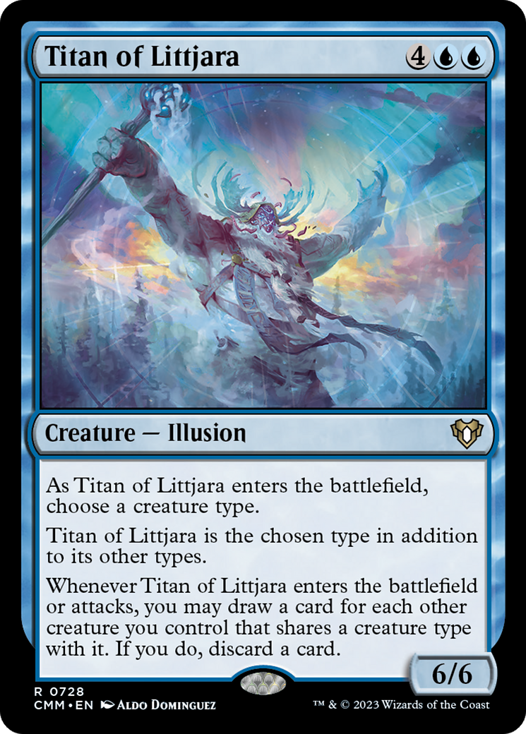 Titan of Littjara (728) - Commander Masters