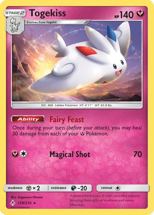 Togekiss (138) Holofoil - Unbroken Bonds