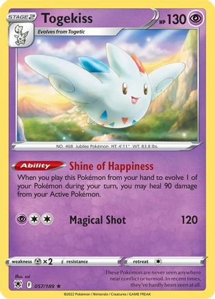 Togekiss (57) Holofoil - Astral Radiance