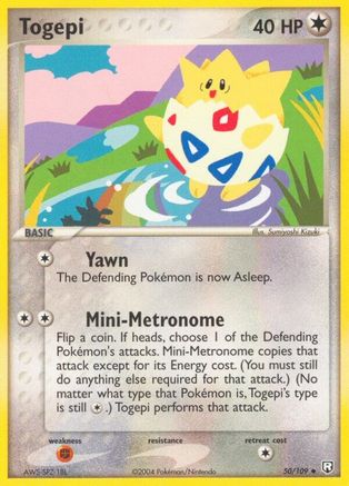 Togepi (50) Reverse Holofoil - Team Rocket Returns
