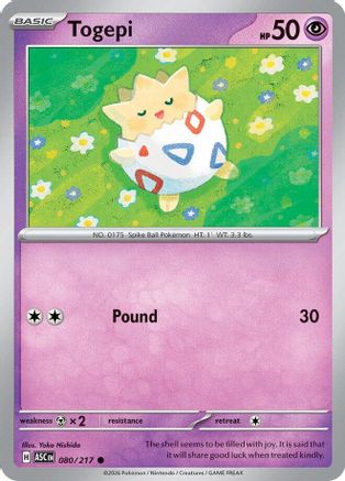 Togepi (80) - Ascended Heroes