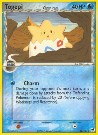 Togepi (Delta Species) (41) - Dragon Frontiers