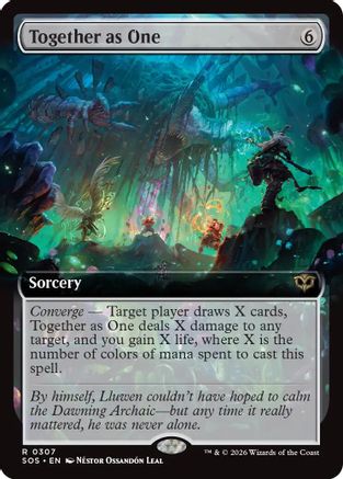Together as One (Extended Art) (307) - Secrets of Strixhaven