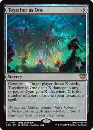 Together as One (Promo Pack) (004) Foil - Secrets of Strixhaven
