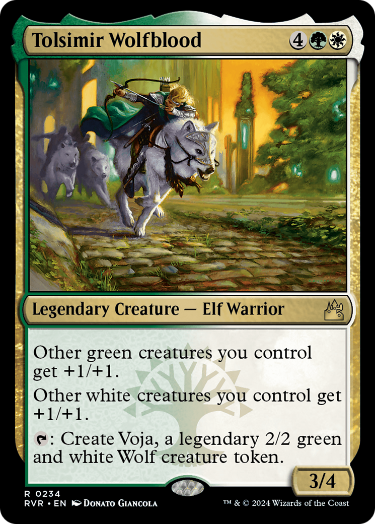 Tolsimir Wolfblood (234) - Ravnica Remastered