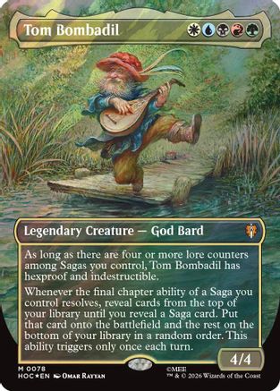 Tom Bombadil (Borderless) (078) Surge Foil - The Hobbit: Eternal-Legal
