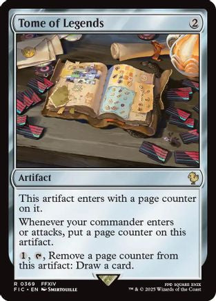 Tome of Legends (369) Surge Foil - Commander: FINAL FANTASY