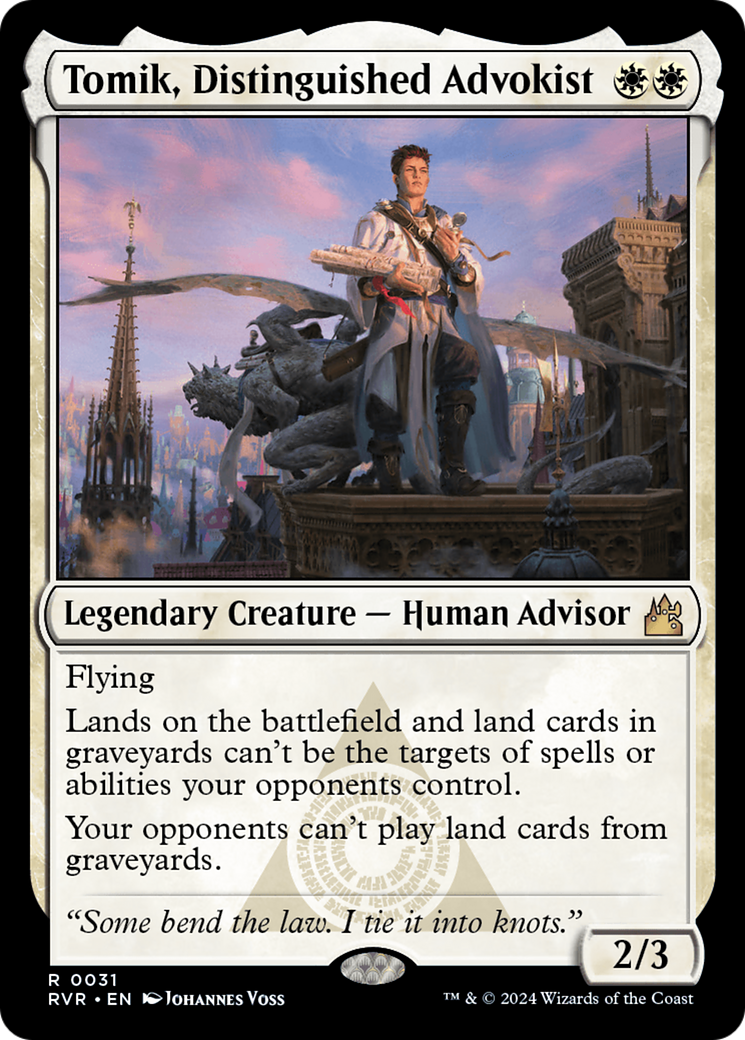 Tomik, Distinguished Advokist (031) - Ravnica Remastered