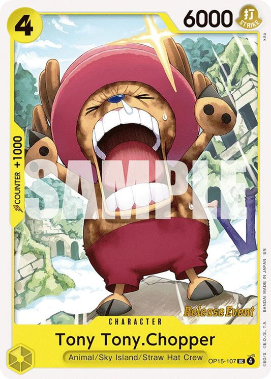 Tony Tony.Chopper (OP15-107) Release Event Cards