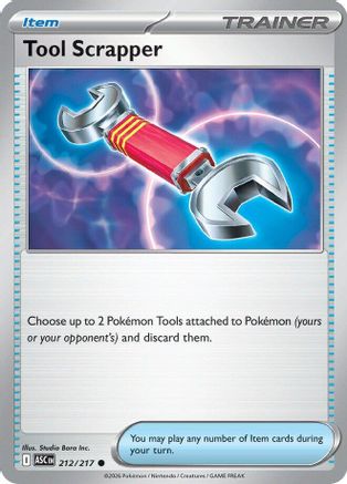 Tool Scrapper (212) Reverse Holofoil - Ascended Heroes