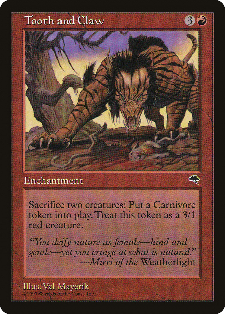 Tooth and Claw - Tempest