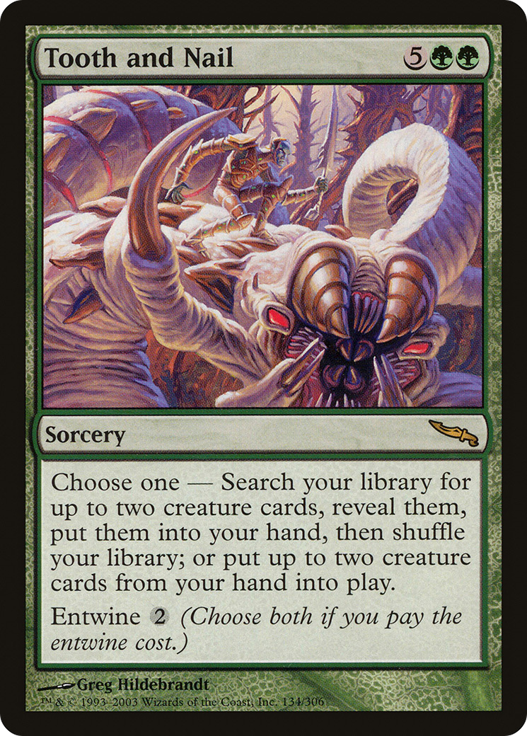 Tooth and Nail (134) Foil - Mirrodin