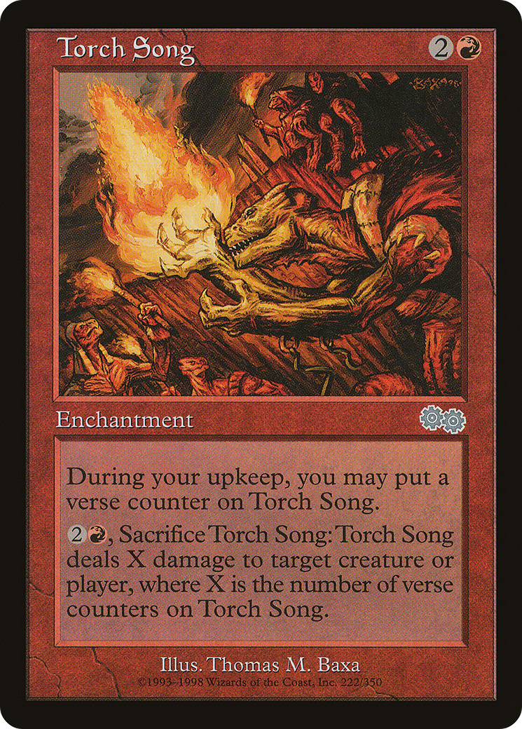 Torch Song (222) - Urza's Saga
