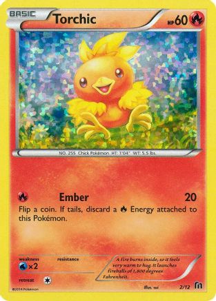 Torchic (2) Holofoil - McDonalds Promos 2016